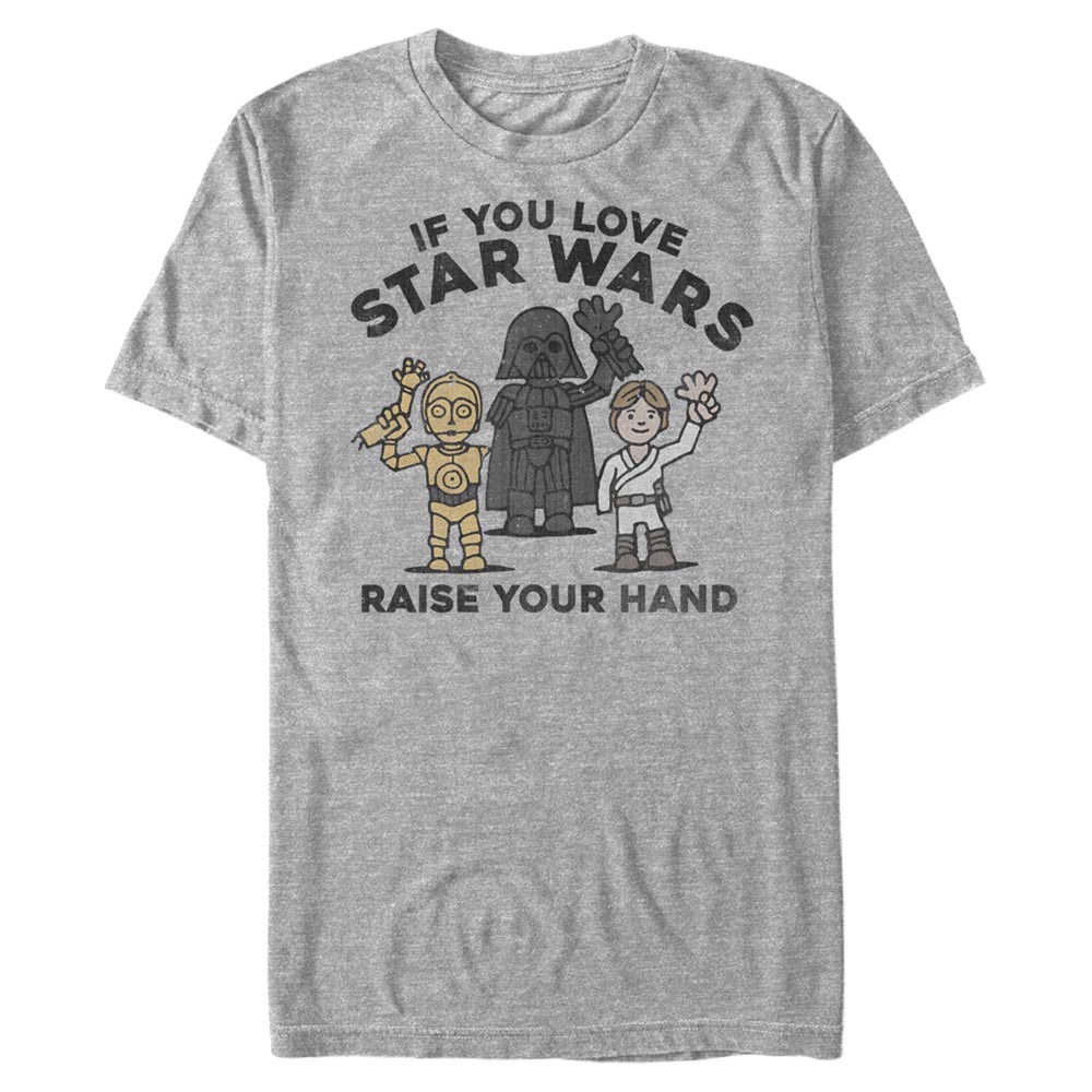 Star Wars - Photo de groupe Raise Your Hands - Homme T-shirt
