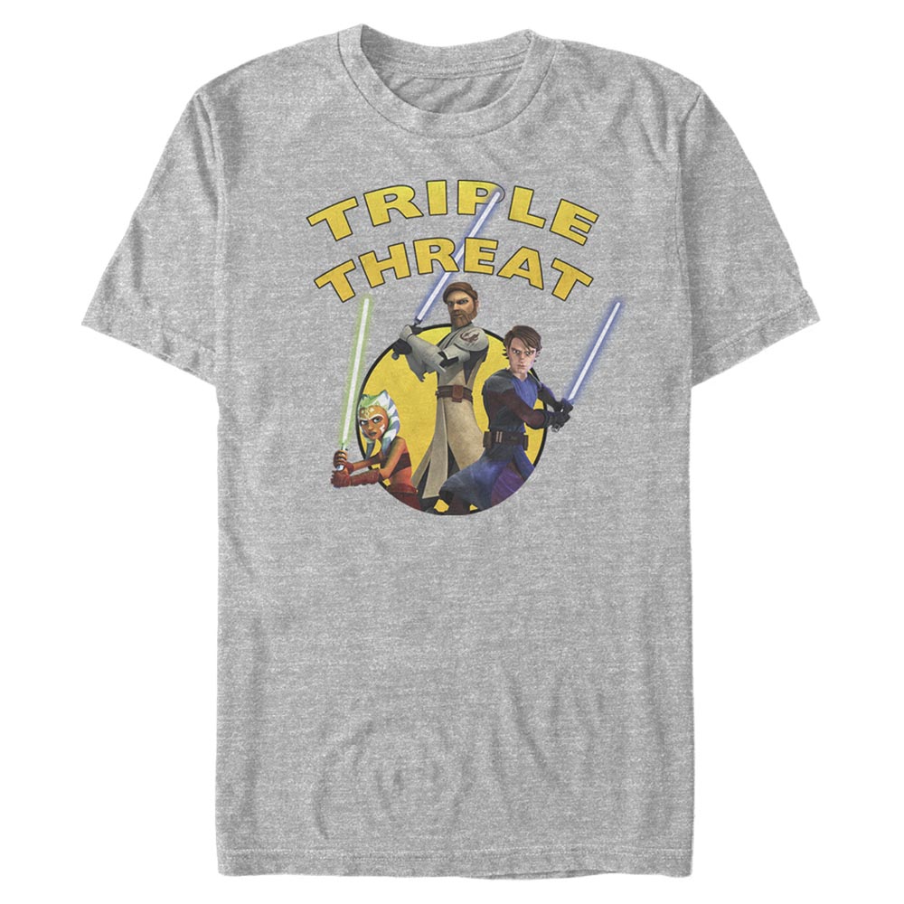 Star Wars - The Clone Wars - Photo de groupe Triple Threat - Homme T-shirt
