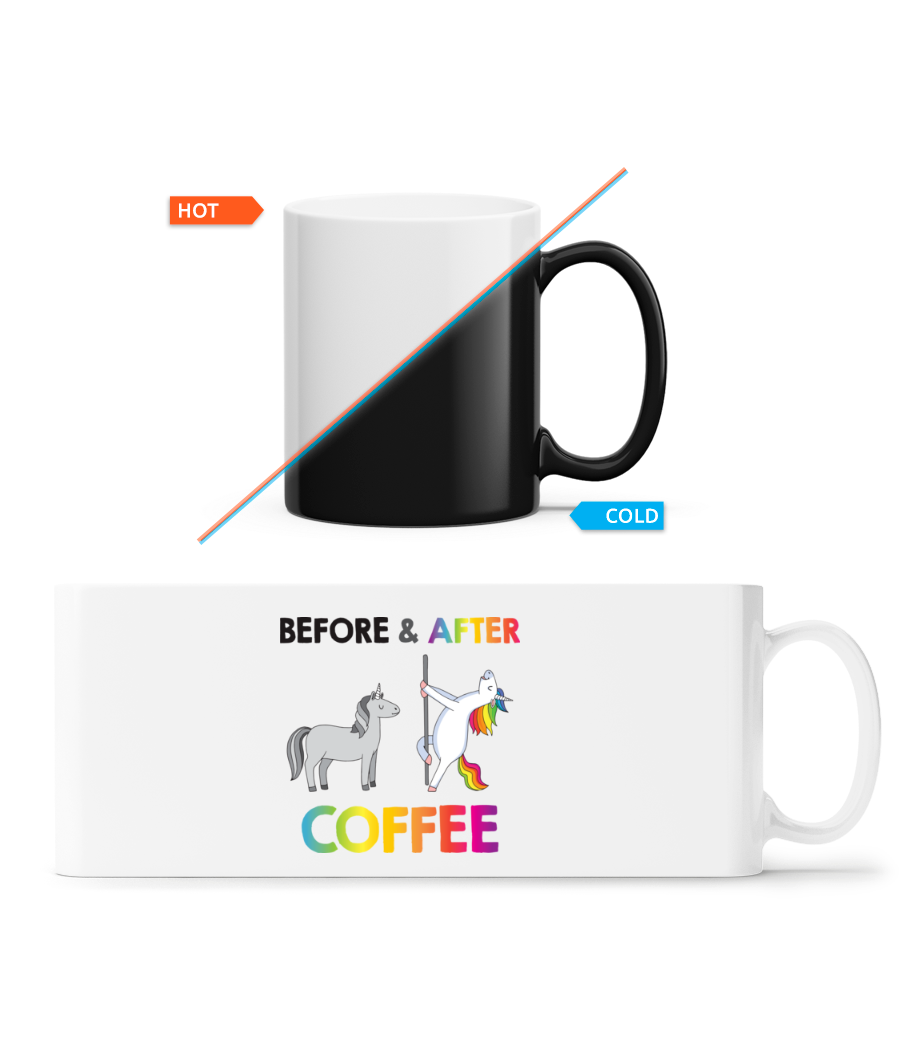 Befor After Coffee · Mug magique