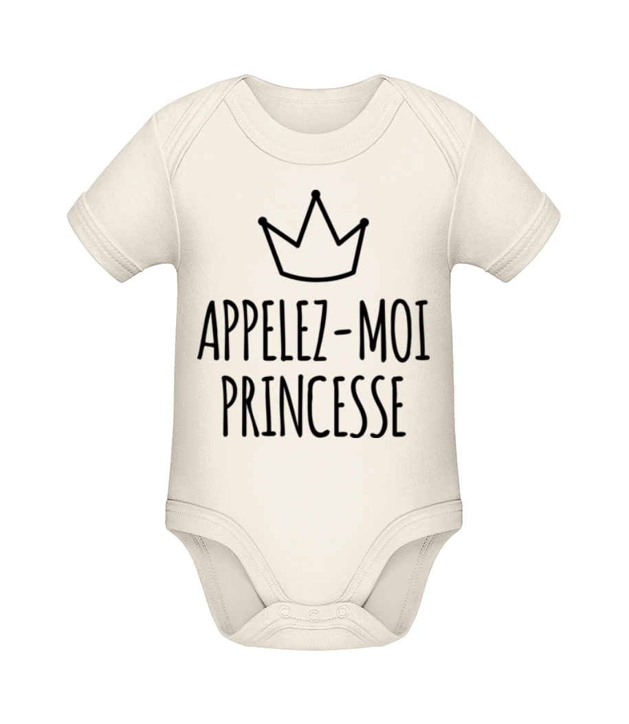 Appelez-Moi Princesse · Body manches courtes bio