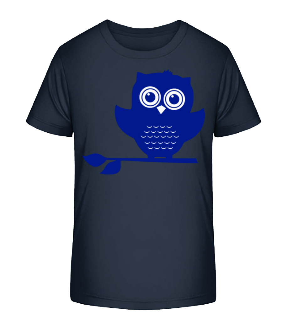 Aperçu: Chouette - T-shirt bio Enfant Stanley Stella 2.0 - Bleu marine - Devant