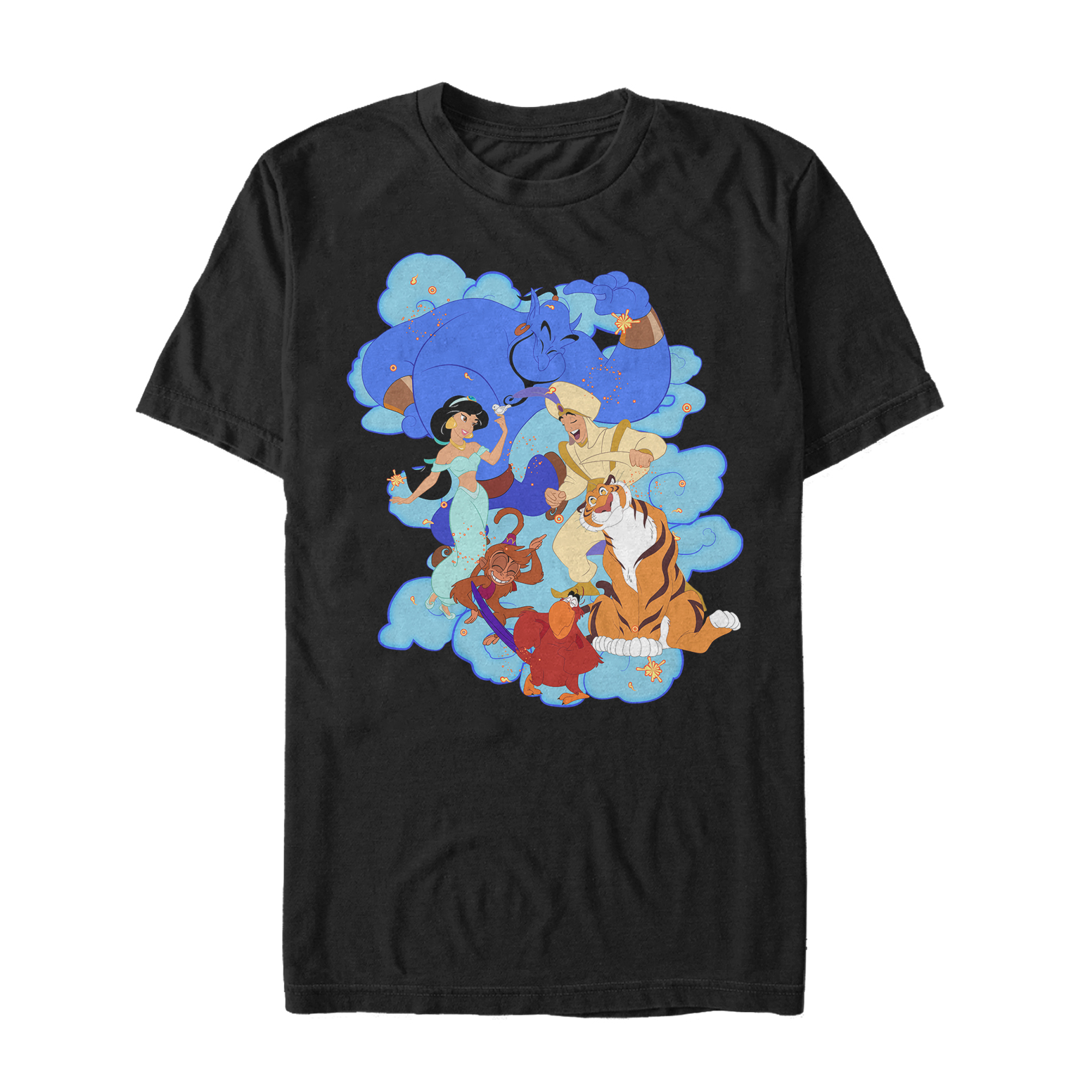 Disney - Aladin - Photo de groupe Agrabah Dance Off - Homme T-shirt