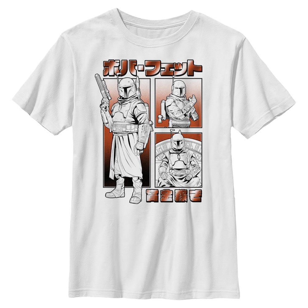 Star Wars - The Mandalorian - Boba Fett Boba Manga - Enfant T-shirt