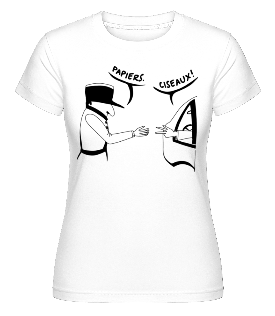 Papiers Ciseaux ·  T-shirt Shirtinator femme
