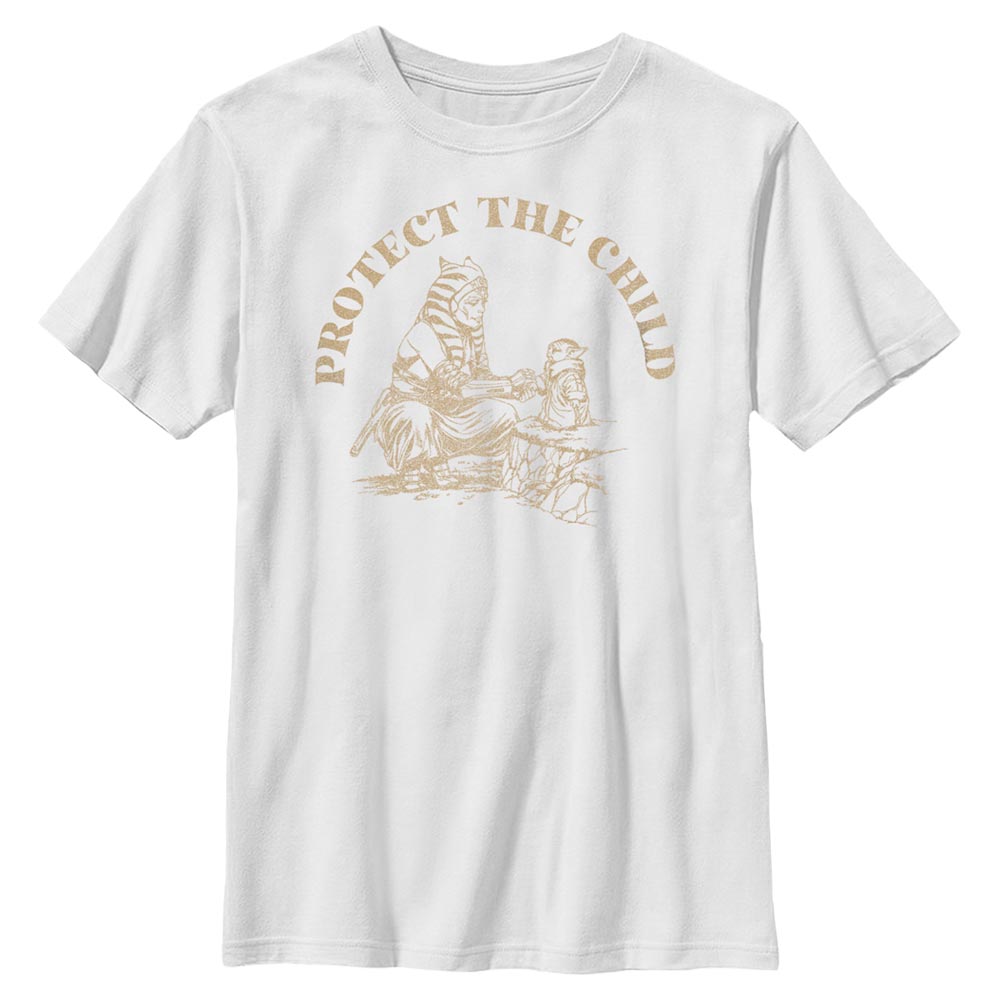 Star Wars - The Mandalorian - Ahsoka & The Child Protect The Child - Enfant T-shirt