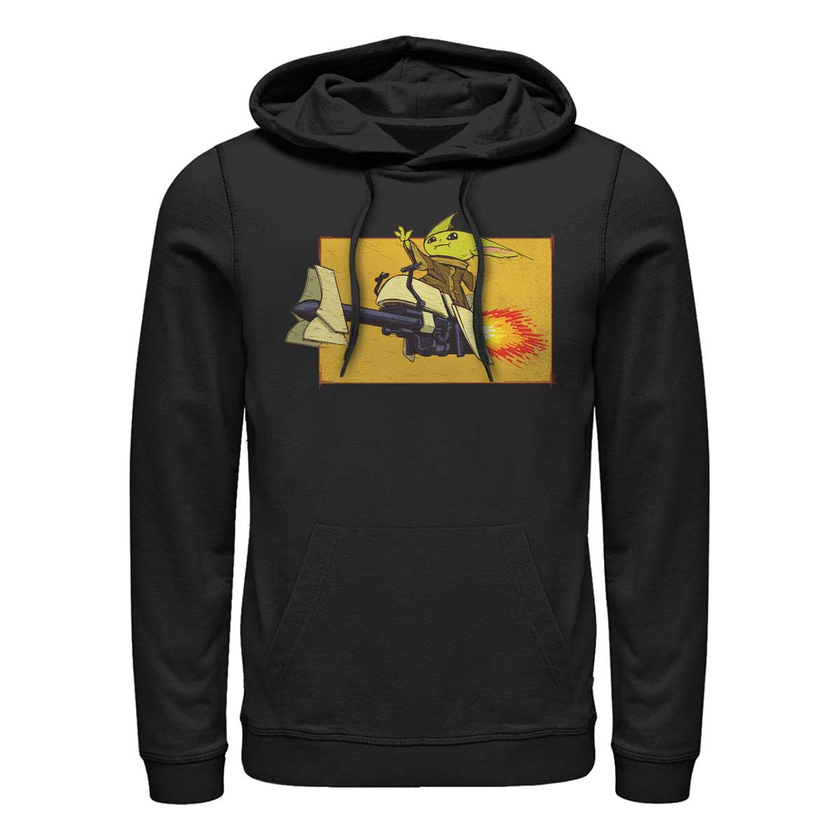 Star Wars - The Mandalorian - Grogu Speeder Bike Force - Unisex Sweat à capuche