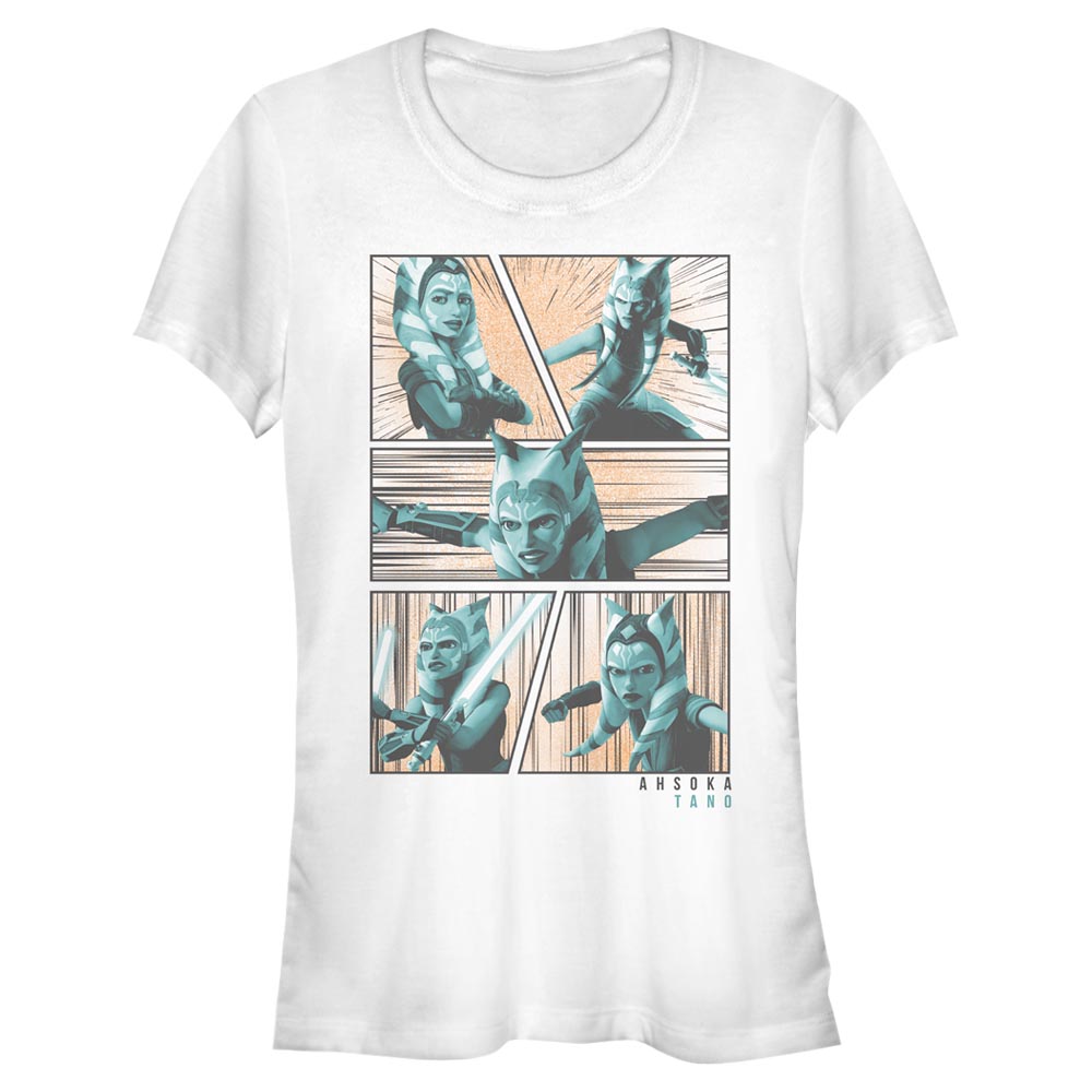 Star Wars - The Clone Wars - Ahsoka Panels - Frauen T-Shirt