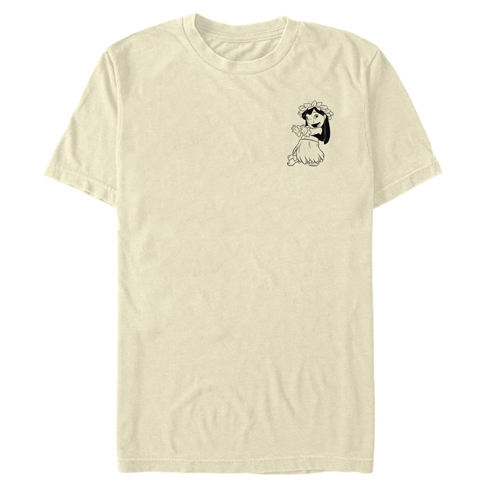 Disney Classics - Lilo & Stitch - Lilo Vintage Lined - Homme T-shirt