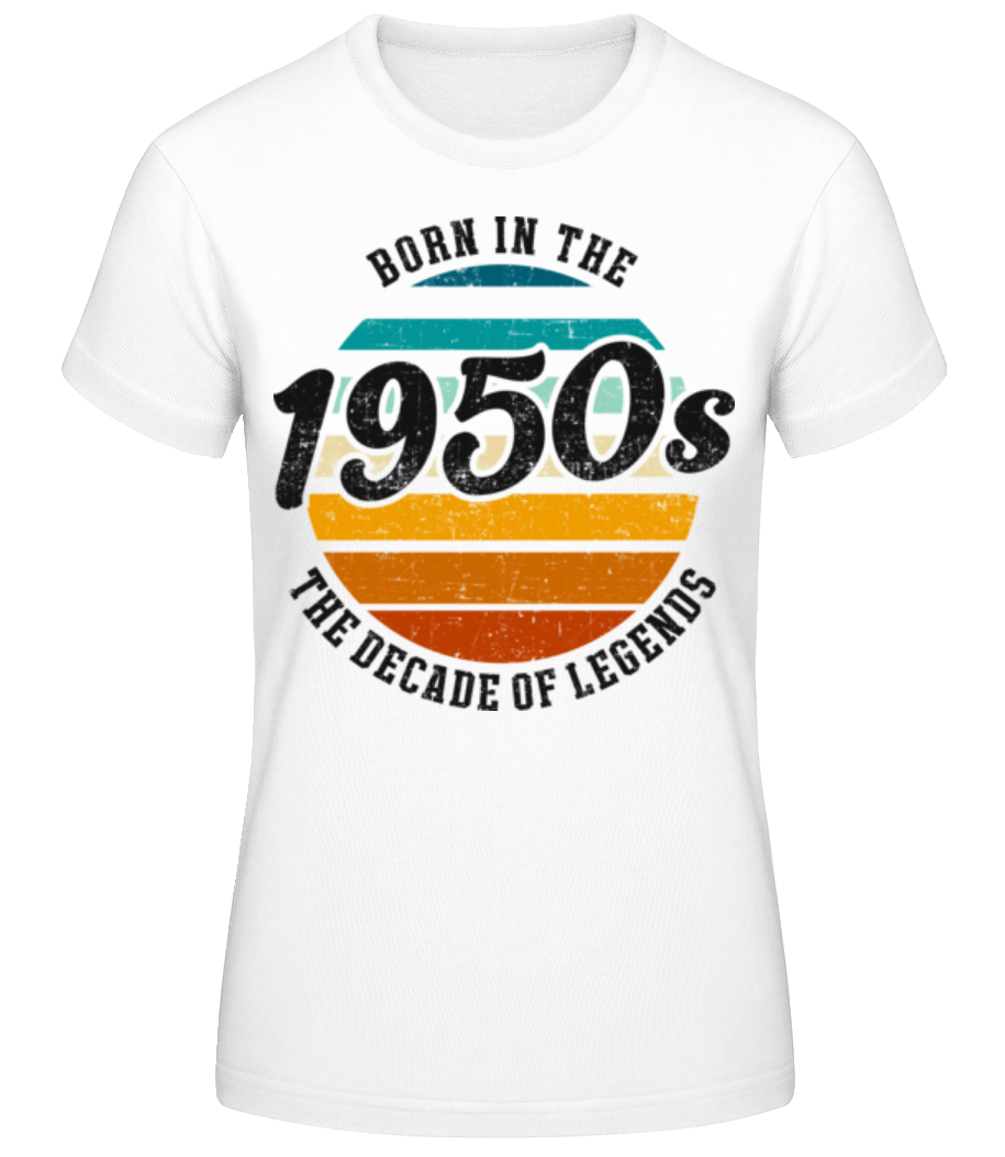 1950 The Decade Of Legends · T-shirt standard Femme