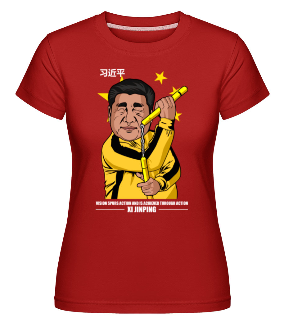 Xi Jinping Bruce Lee ·  T-shirt Shirtinator femme