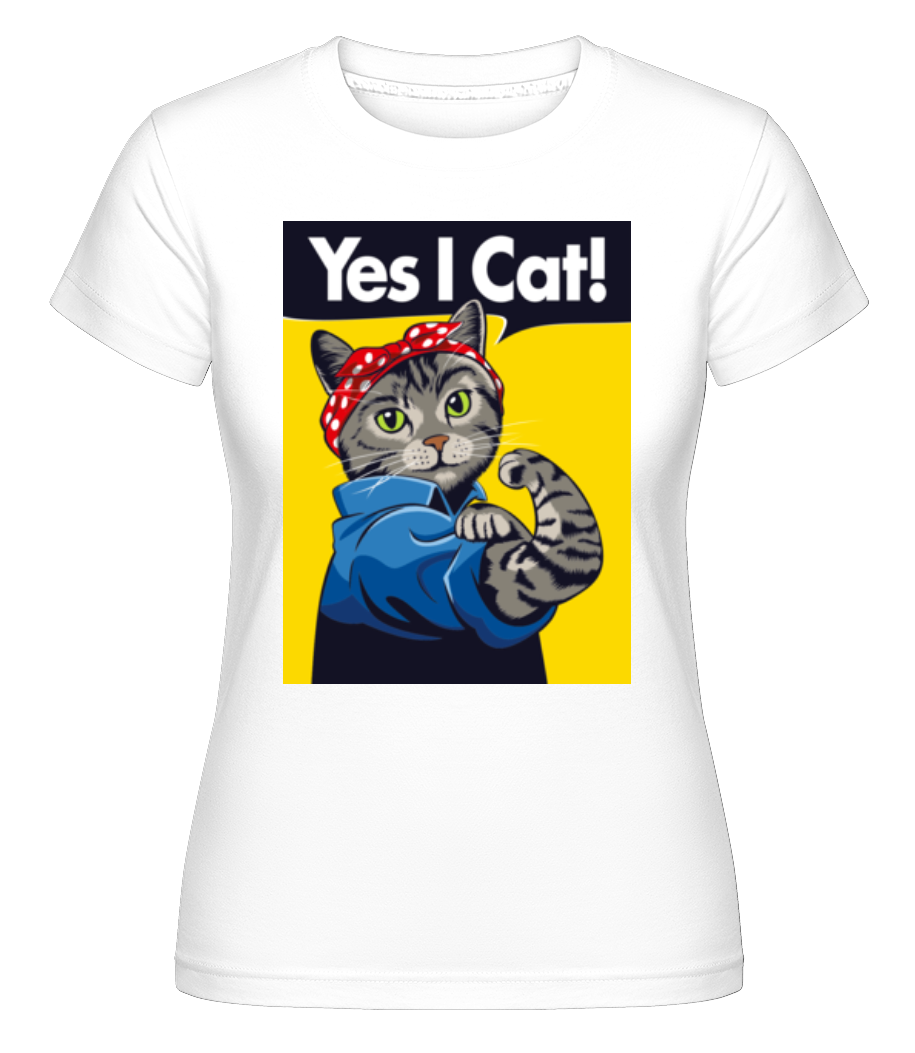 Yes I Cat ·  T-shirt Shirtinator femme