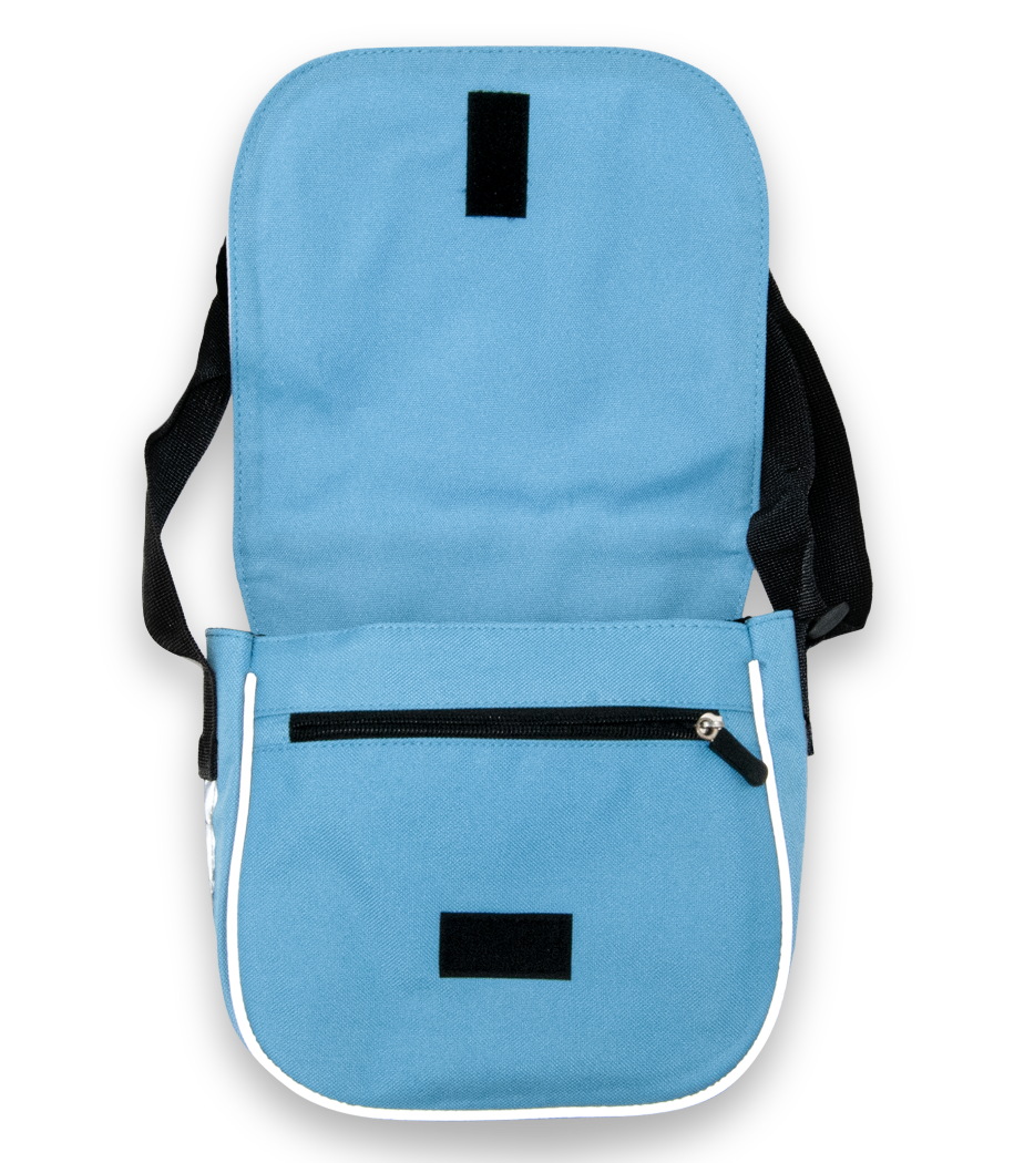 Aperçu: Sac de jardin d'enfants - Bleu clair - Gauche