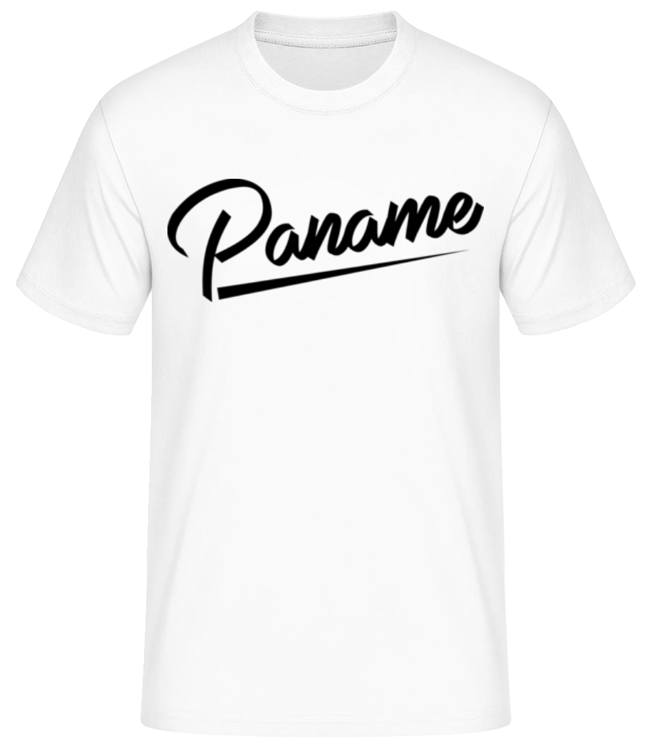 Aperçu: Paname - T-shirt standard Homme - Blanc - Devant