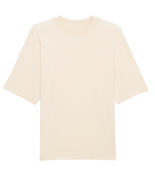 Unisex Bio Oversize T-Shirt Stanley Stella  - Creme - Vorne