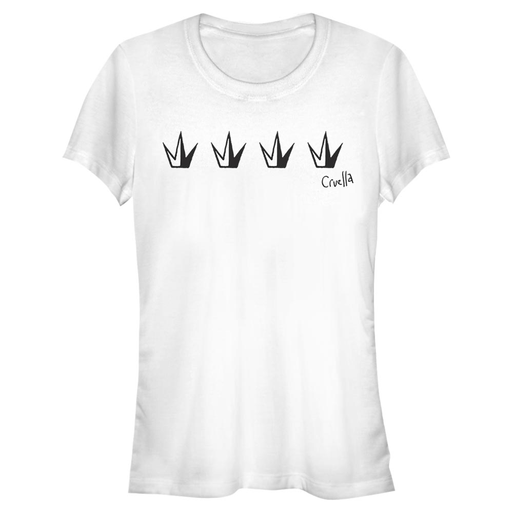 Disney Classics - Cruella - Logo Crowns - Femme T-shirt