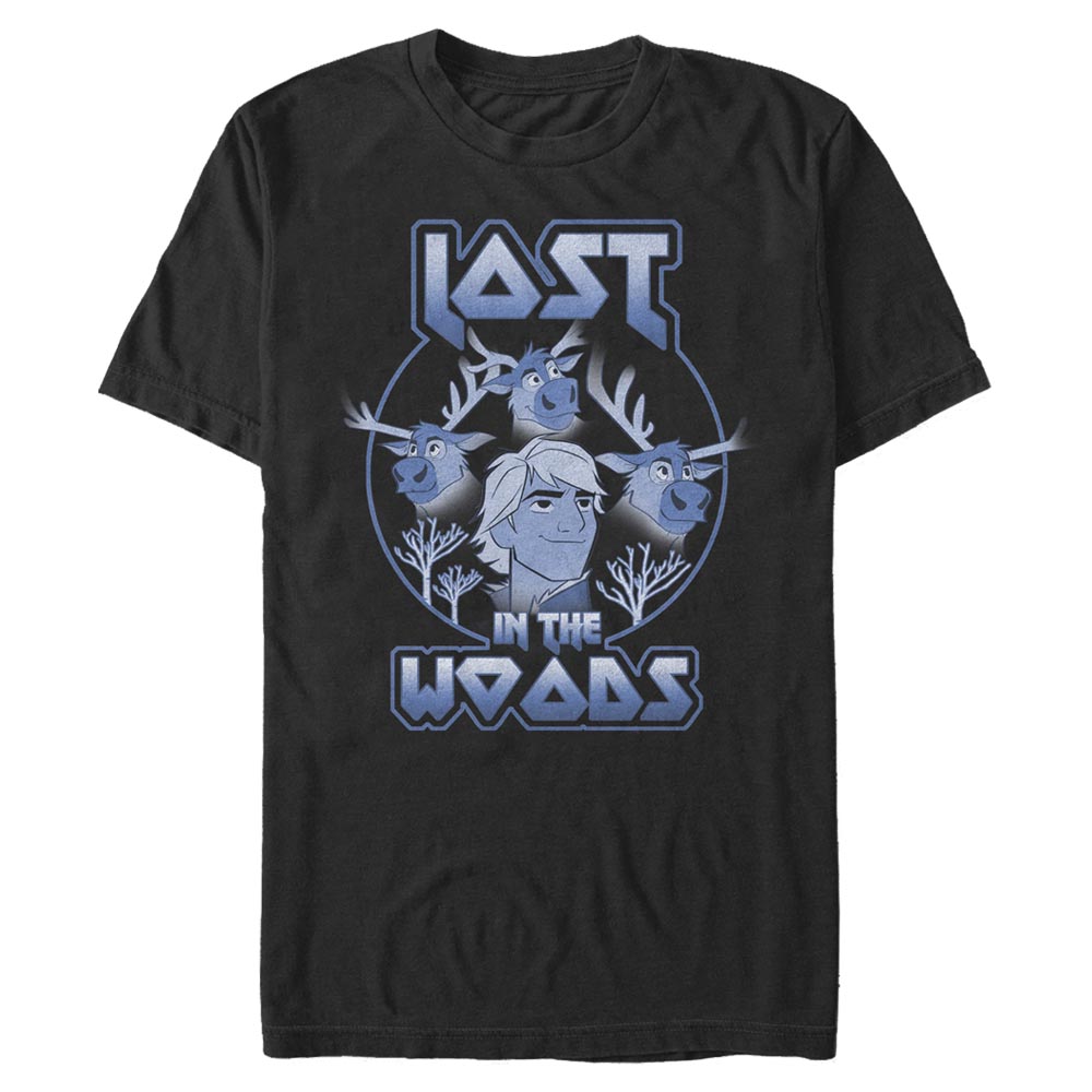 Disney - La Reine des neiges - Kristoff & Sven Lost Kristoff Band Tee - Homme T-shirt