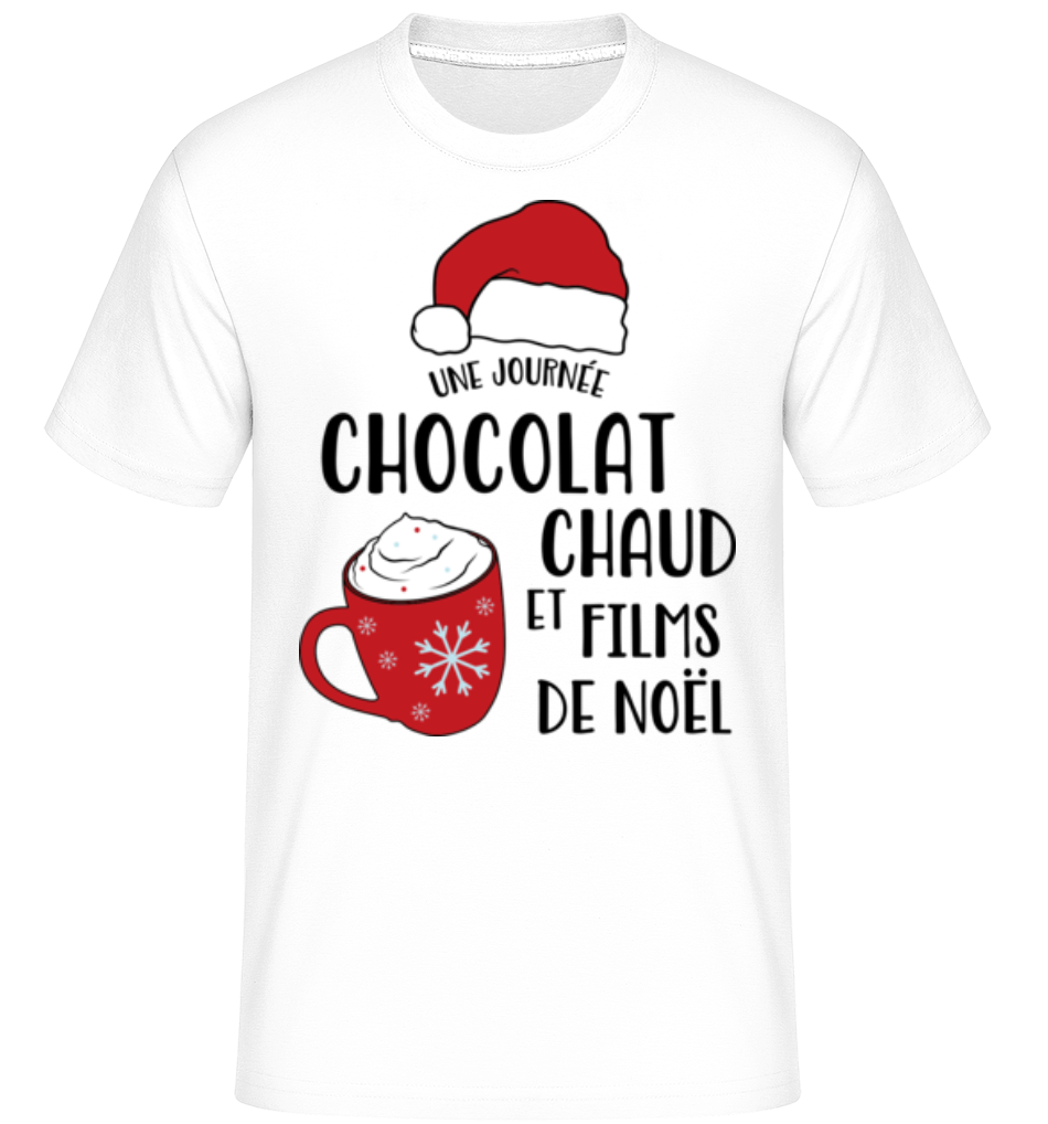 Une Journée Chocolat Chaud Et Films ·  T-Shirt Shirtinator homme