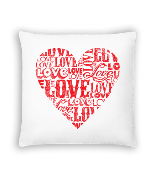Love Heart Red · Coussin