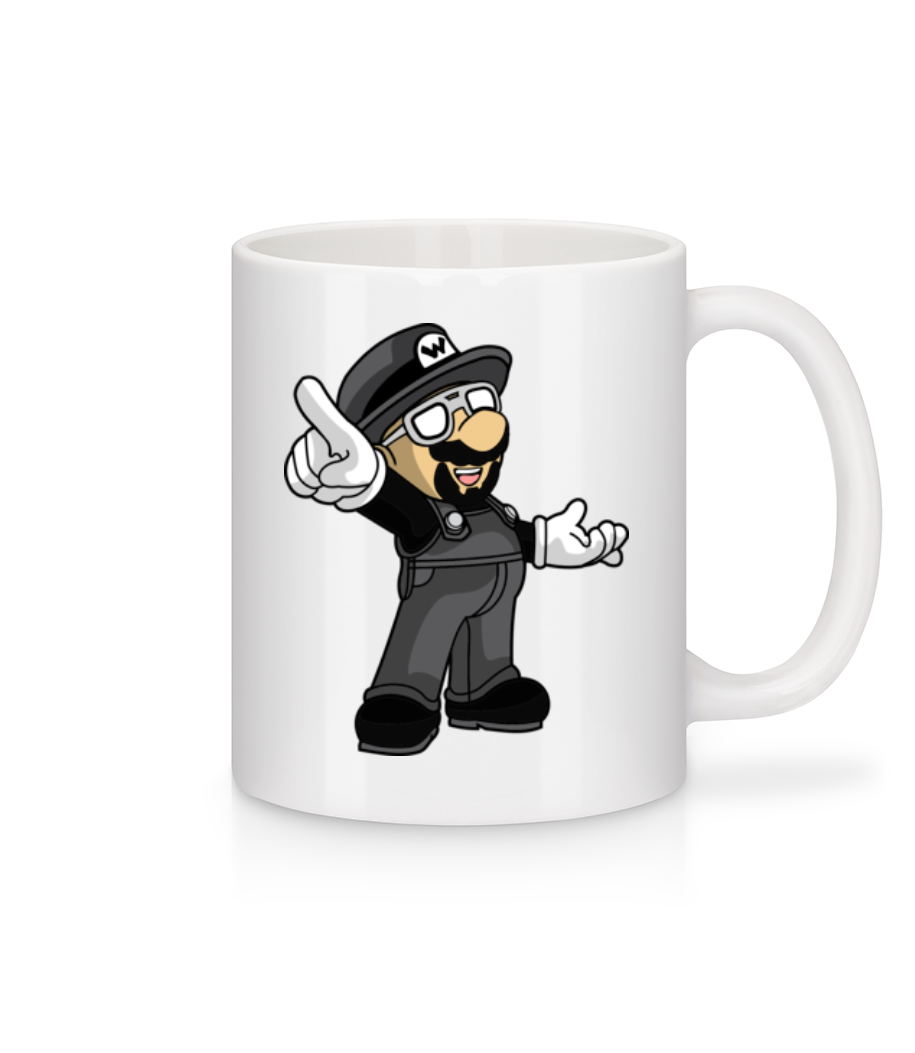 Super Mario Walter White · Mug en céramique blanc