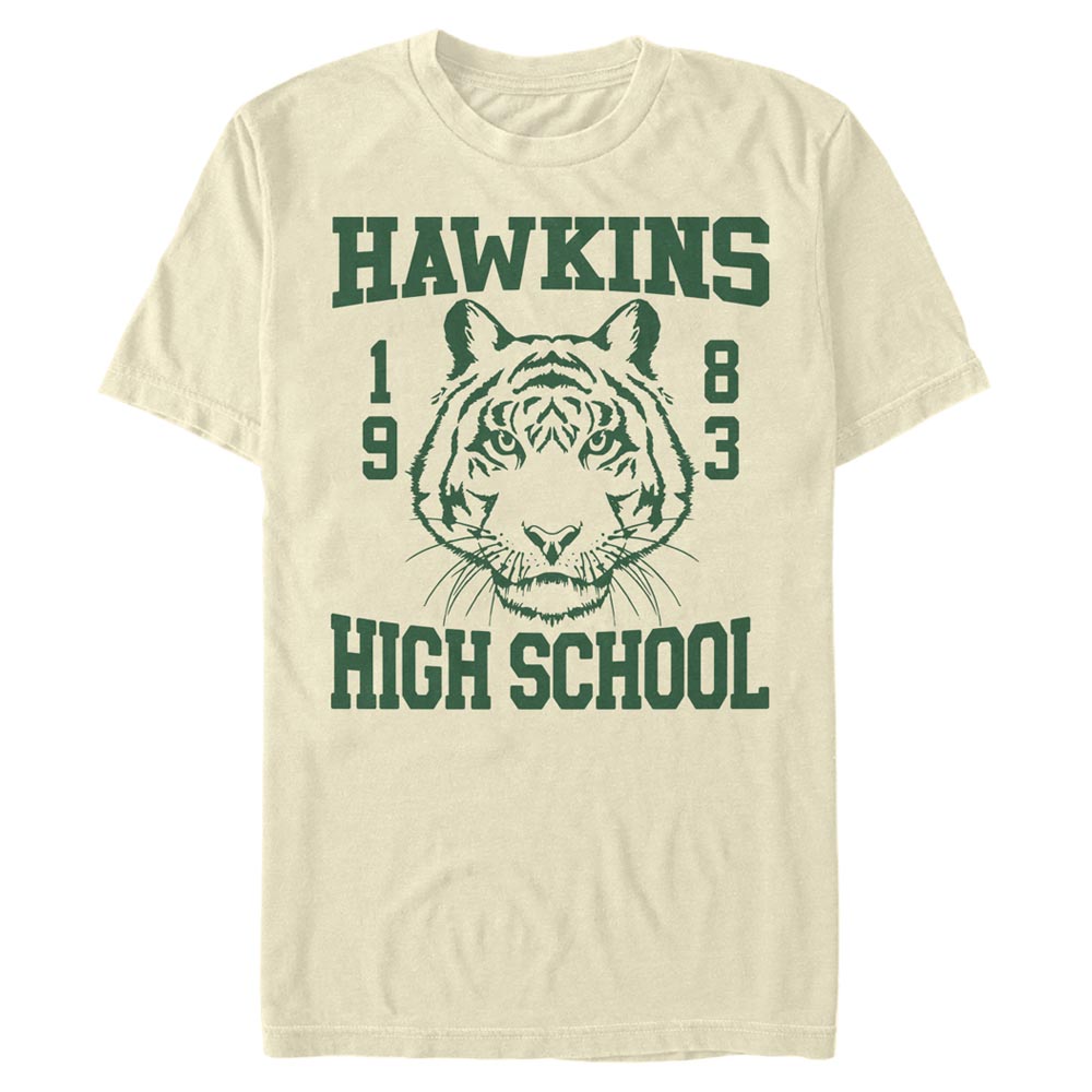 Netflix - Stranger Things - Hawkins High Tiger 1983 - Homme T-shirt