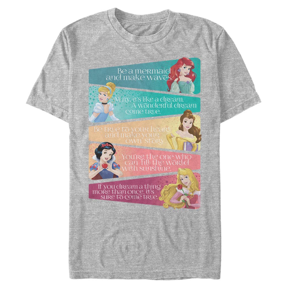 Disney - Princesses Disney - Photo de groupe Princess Adjectives - Homme T-shirt