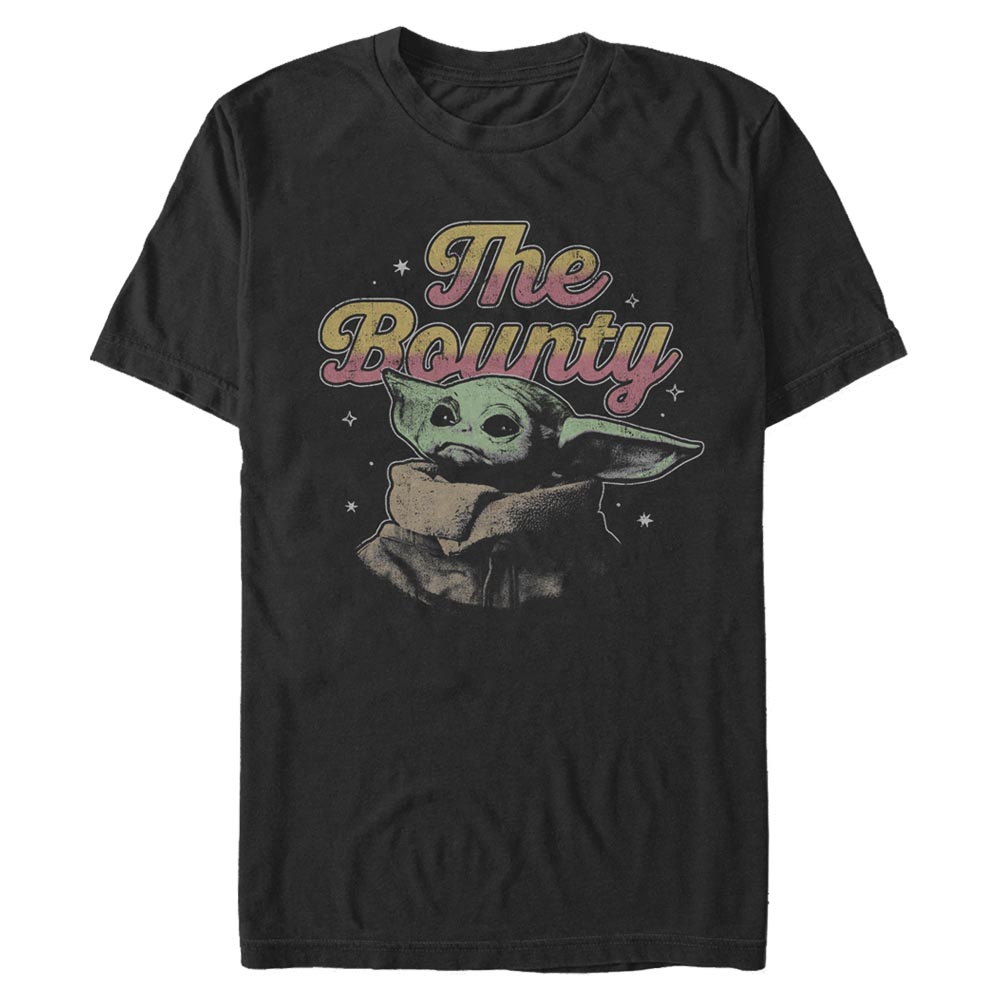 Aperçu: Star Wars - The Mandalorian - Yoda The Bounty - Homme T-shirt - Noir - Devant