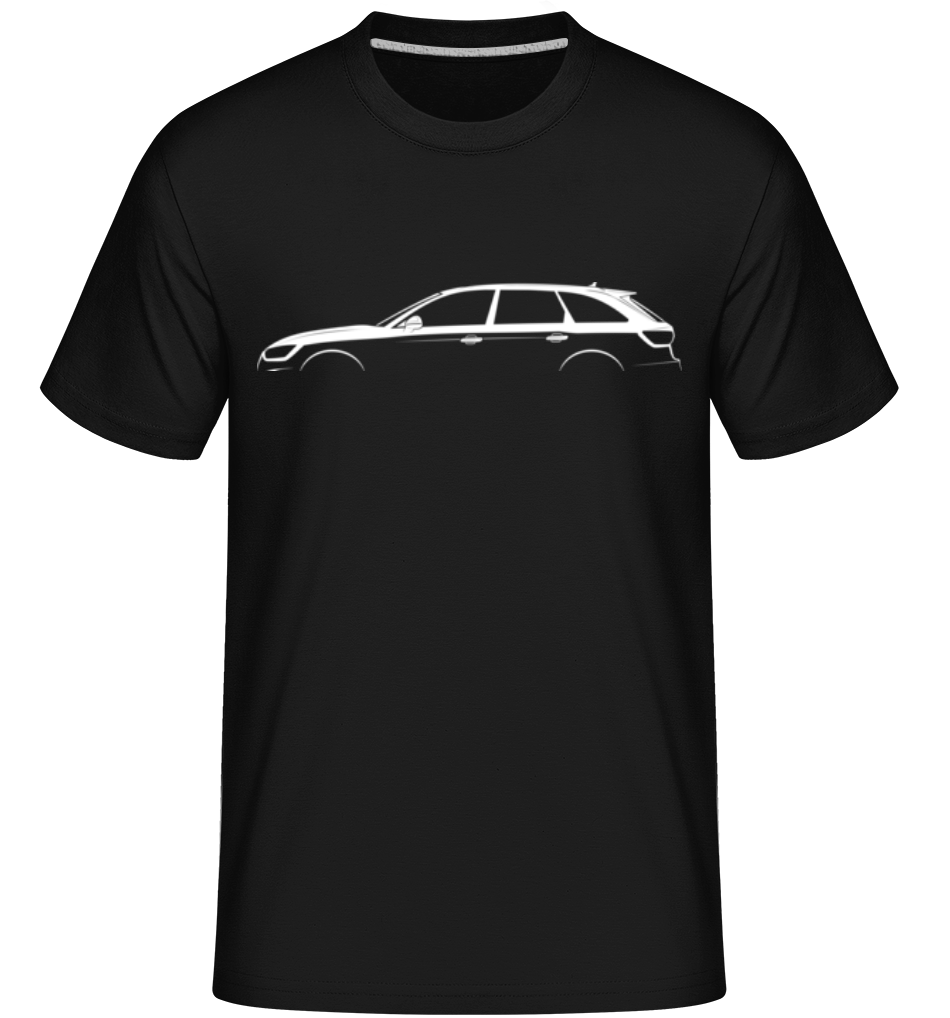 'Audi A4 Avant B9' Silhouette · Shirtinator Männer T-Shirt