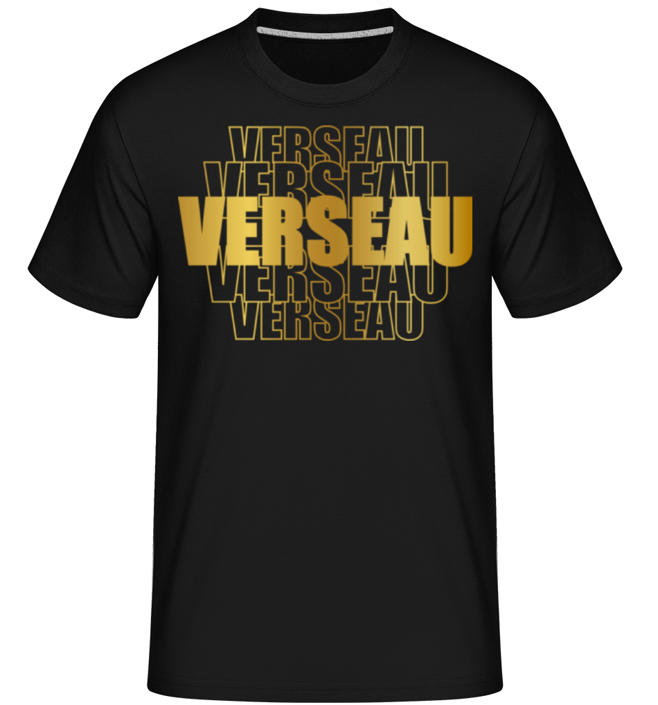 Écriture Doré Astrologique Verseau ·  T-Shirt Shirtinator homme