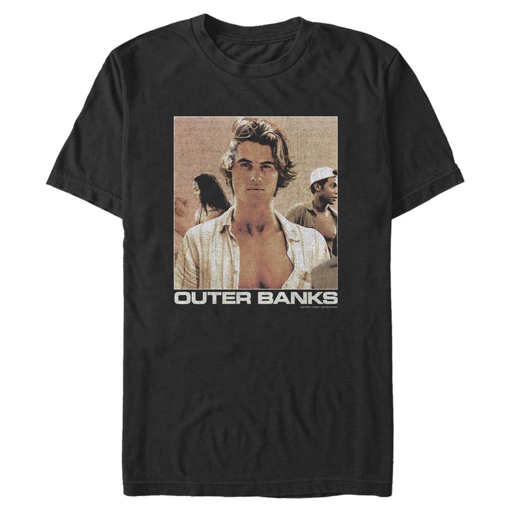 Netflix - Outer Banks - John B Waves Poster - Homme T-shirt