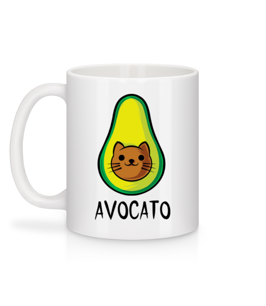 Avocato - Tasse - Weiß - Hinten
