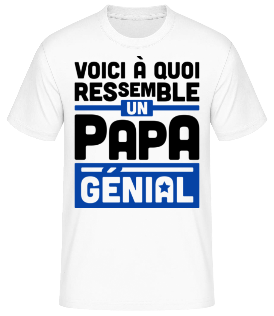 Papa Génial · T-shirt standard Homme