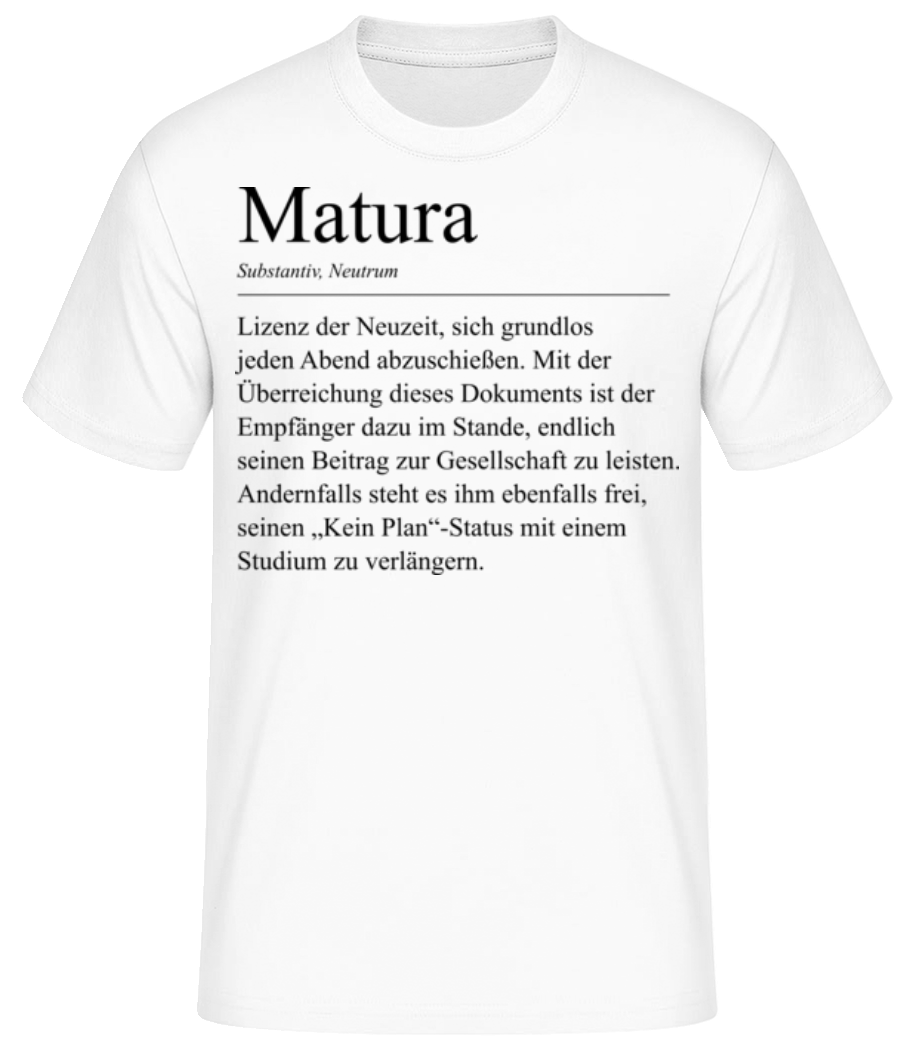 Matura Duden · Männer Basic T-Shirt