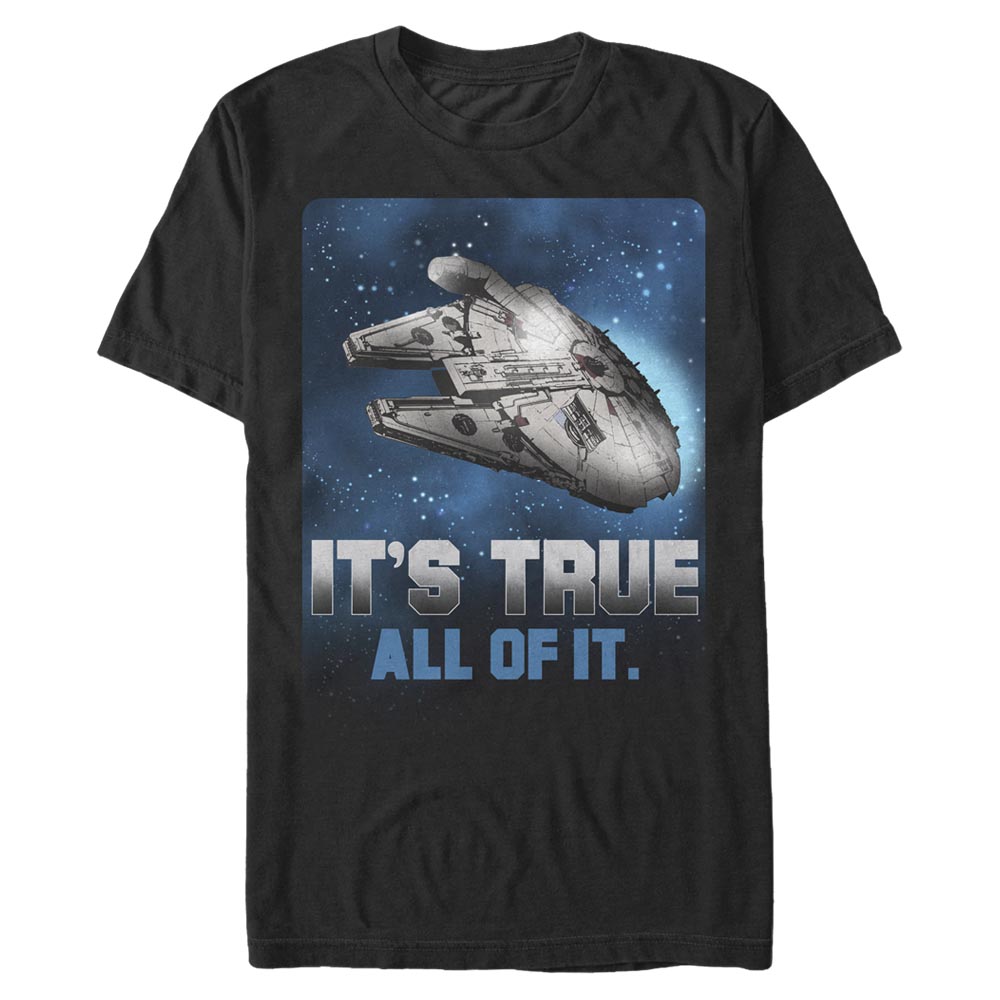 Star Wars - Le Réveil de la Force - Faucon Milenium Space Truth - Homme T-shirt