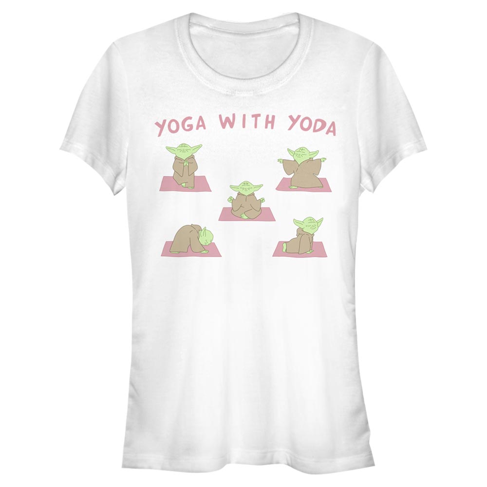 Star Wars - Classic Yoga With Yoda - Femme T-shirt