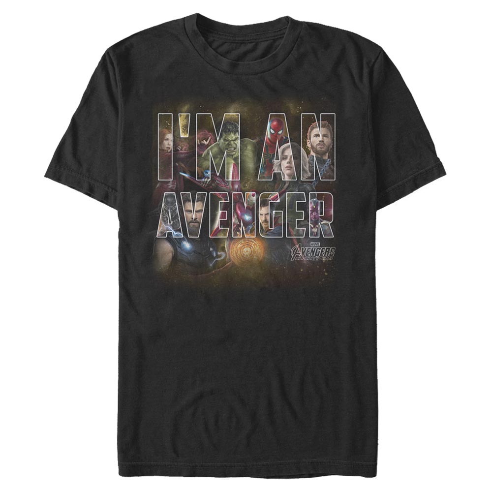 Marvel - Avengers Infinity War - Photo de groupe I Am An Avenger - Homme T-shirt