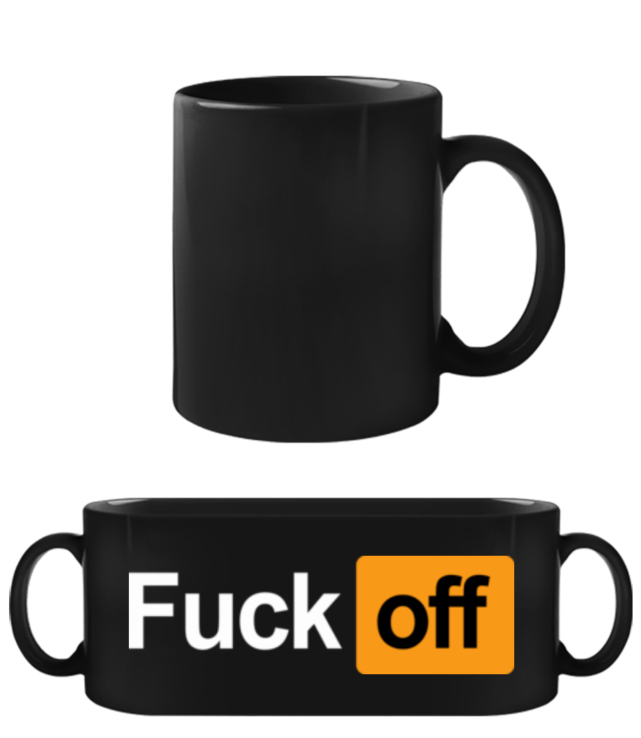 F*ck Off · Tasse Noire