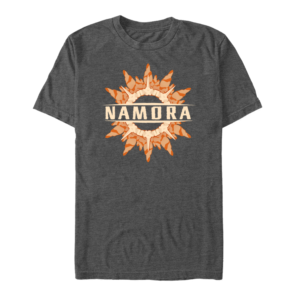 Aperçu: Marvel - Panthère noire Wakanda pour toujours - Namora Coral Ring - Homme T-shirt - Anthracite chiné - Devant