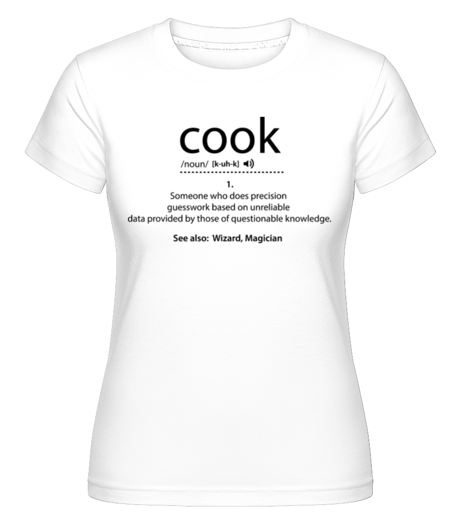 Cook Description ·  T-shirt Shirtinator femme