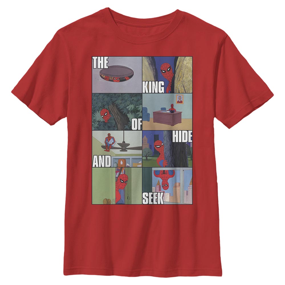 Marvel - Spider-Man - Spider-Man King of Hide and Seek - Enfant T-shirt