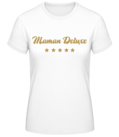 Maman Deluxe - T-shirt standard Femme - Blanc - Devant
