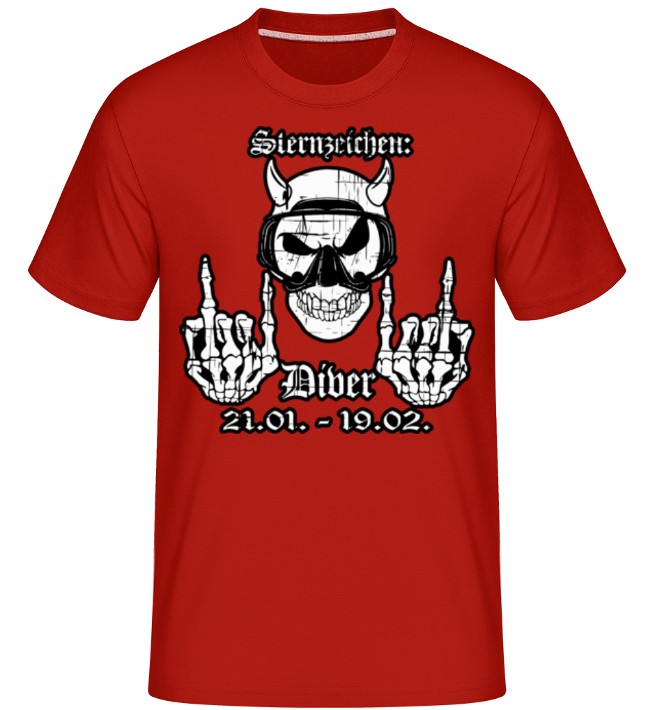 Metal Sternzeichen Wider · Shirtinator Männer T-Shirt