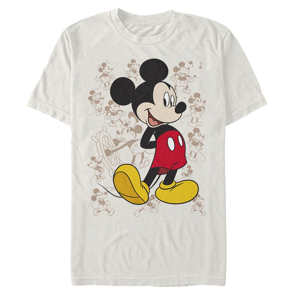 Disney - Mickey Mouse - Mickey Mouse Many Mickeys - Homme T-shirt