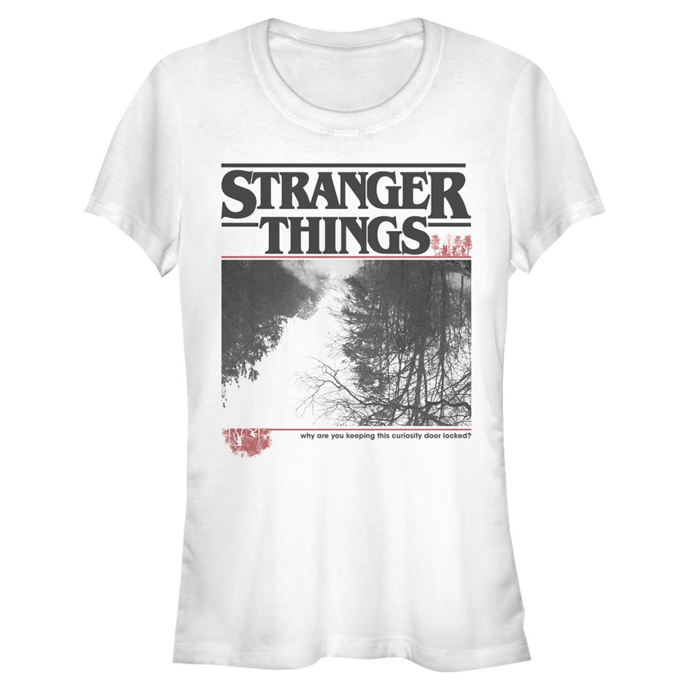 Netflix - Stranger Things - Logo Upside Photo - Frauen T-Shirt