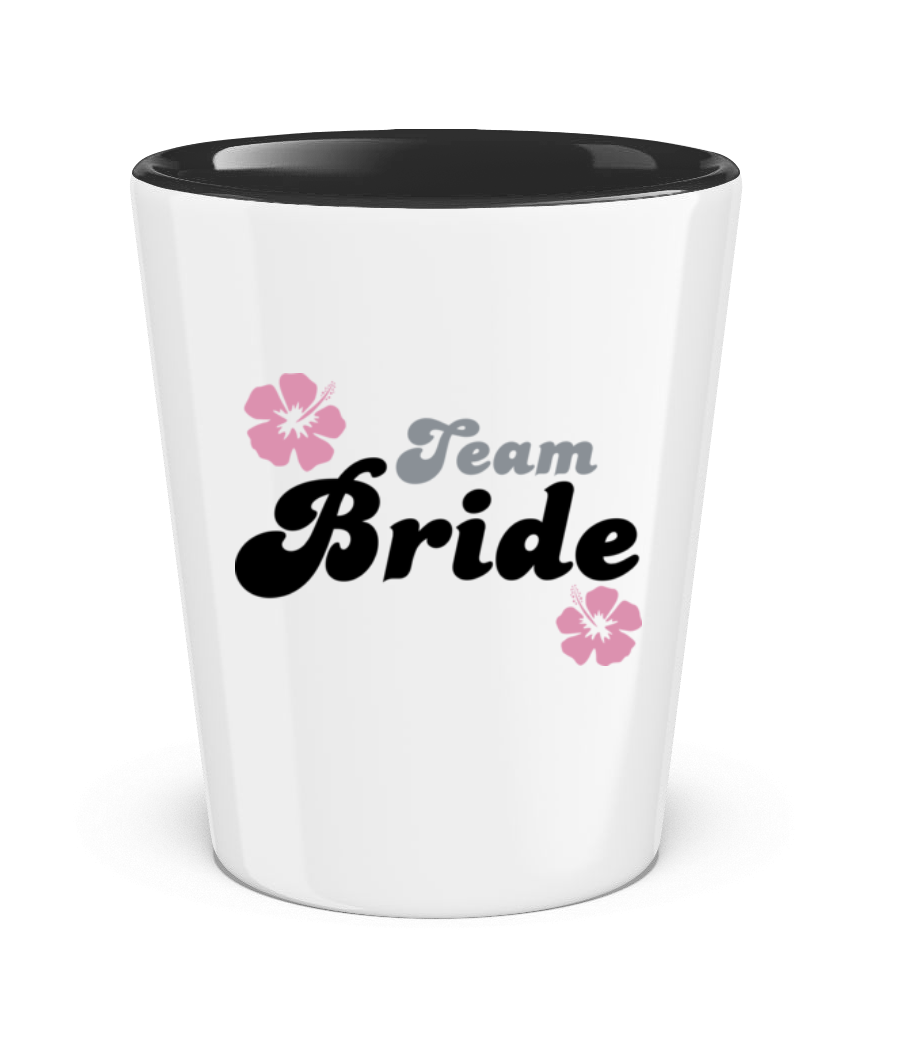 Team Bride Flowers · Verre à shot bicolore
