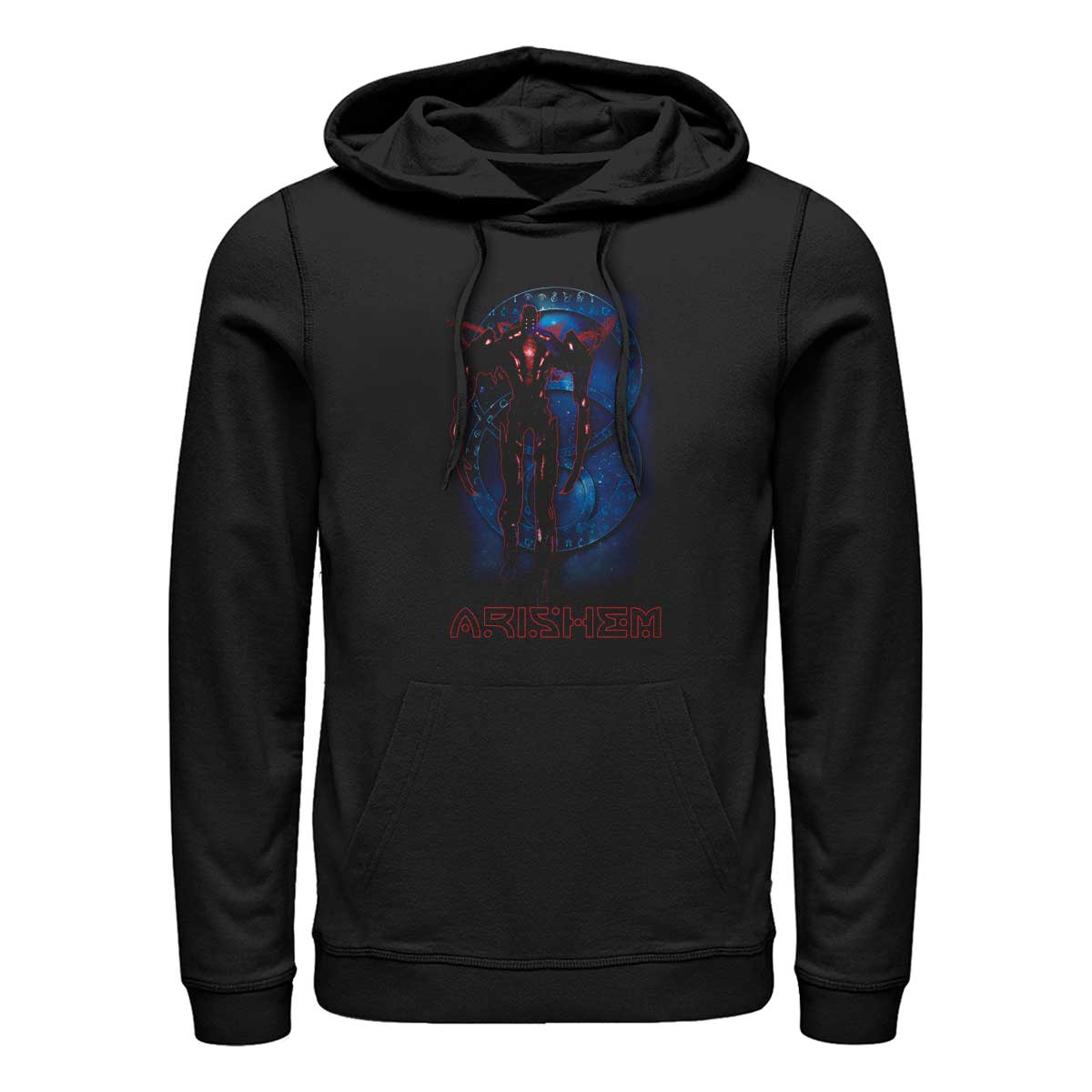Marvel - Eternals - Arishem Blue - Unisex Sweat à capuche - Noir - Devant