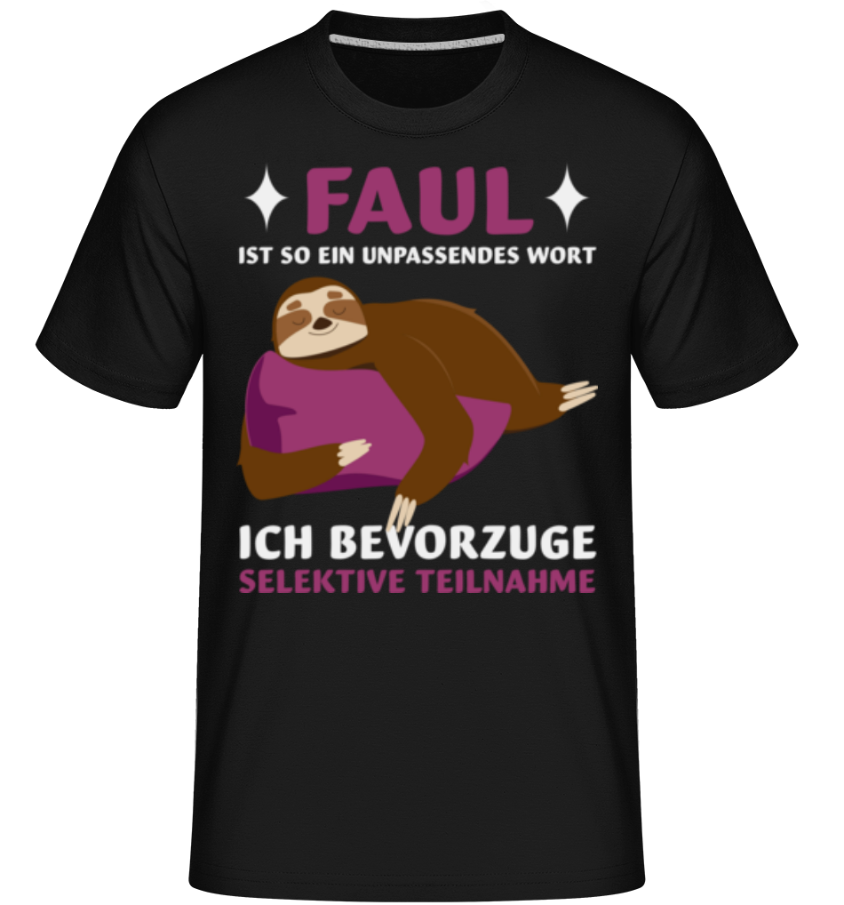 Selektive Teilnahme · Shirtinator Männer T-Shirt