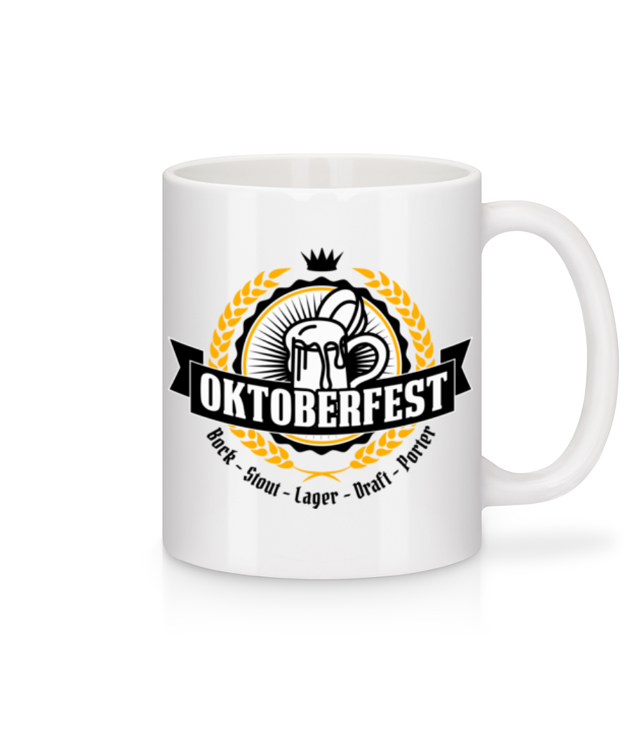 Oktoberfest Maß · Mug en céramique blanc