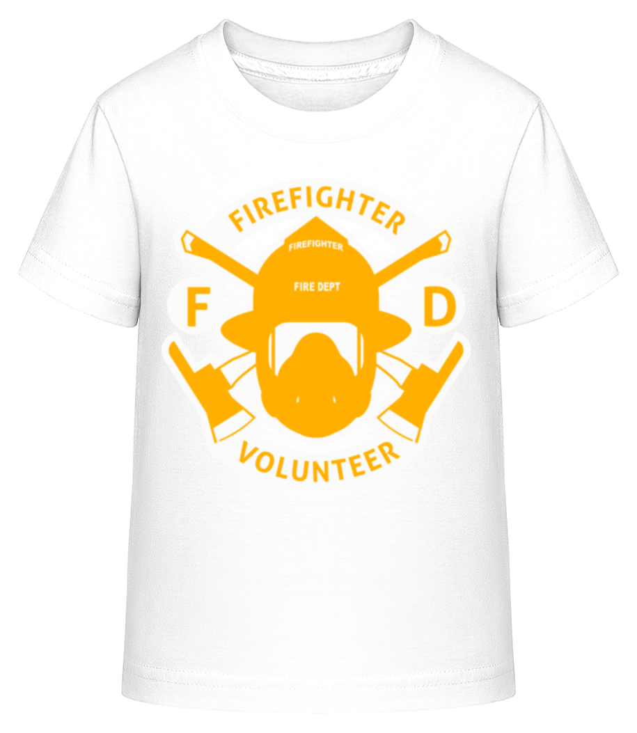 Firefighter Volunteer · T-shirt shirtinator Enfant