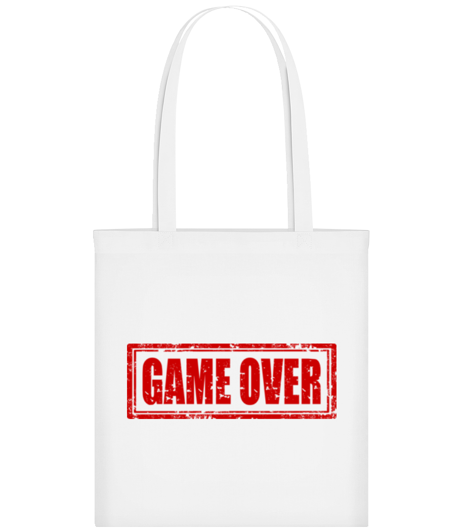 Game Over Sign Red · Tote Bag
