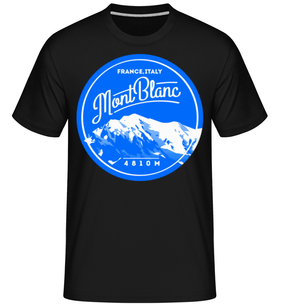 Mont Blanc Mountain ·  T-Shirt Shirtinator homme